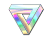 Sticker Infinite Triangle (Holo)