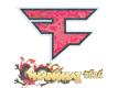 Sticker FaZe Clan (Holo) | Shanghai 2024