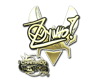 Sticker ZywOo (Gold, Champion) | Paris 2023
