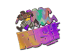 Sticker T Rush (Holo)