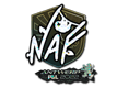 Sticker NAF (Glitter) | Antwerp 2022