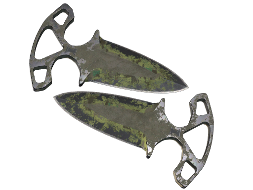 ★ Shadow Daggers | Boreal Forest (Battle-Scarred)
