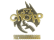Sticker chopper (Gold) | Copenhagen 2024