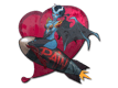 Sticker Queen Of Pain