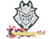 Sticker G2 Esports (Glitter) | Shanghai 2024