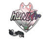 Sticker huNter- (Holo) | Paris 2023