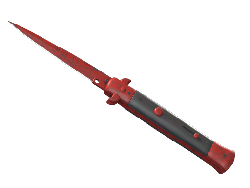★ Stiletto Knife | Crimson Web (Minimal Wear)