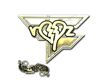 Sticker ropz (Gold) | Paris 2023