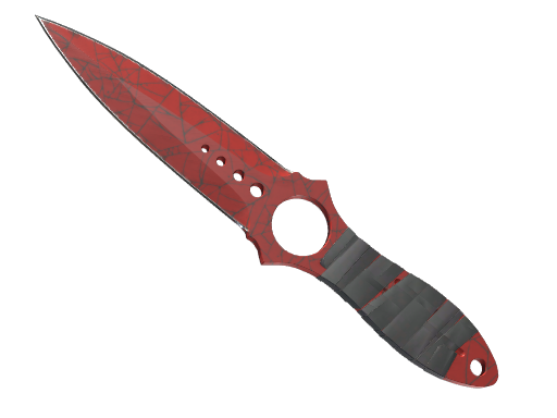 ★ Skeleton Knife | Crimson Web (Minimal Wear)