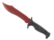 ★ Bowie Knife Crimson Web