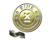 Sticker 9INE (Gold) | Paris 2023