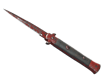 ★ Stiletto Knife Crimson Web