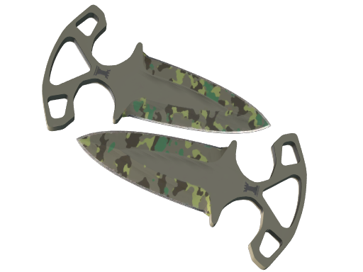 ★ Shadow Daggers | Boreal Forest (Minimal Wear)