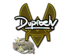 Sticker dupreeh (Glitter, Champion) | Paris 2023
