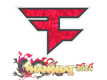 Sticker FaZe Clan (Glitter) | Shanghai 2024