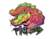 Sticker First Blood (Holo)