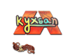Sticker kyxsan (Holo) | Paris 2023
