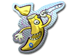 Sticker Stupid Banana (Foil)