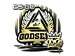 Sticker GODSENT (Gold) | 2020 RMR
