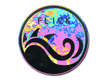 Sticker Opal Flick (Holo)