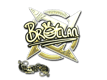 Sticker Brollan (Gold) | Paris 2023