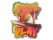 Sticker Fowl Play (Holo)