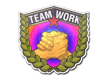 Sticker Teamwork (Holo)