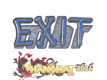 Sticker exit (Holo) | Shanghai 2024