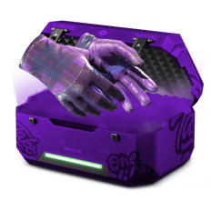 10% PURPLE GLOVES