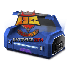 1000% Katowice Sticker