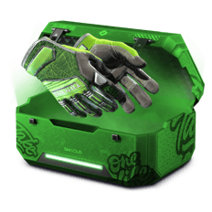 7% green gloves