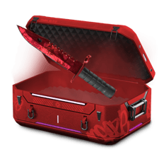 30% BLUE/RED KNIFE