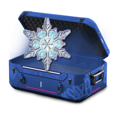Winter glitterbomb