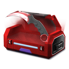 10% Red Karambit