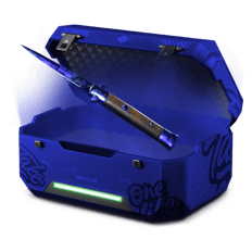 10% blue
