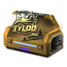 35% sticker T Y L O O