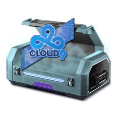 Blue Sticker
