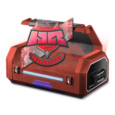 100% HELLRAISERS STICKER