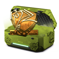 2% STICKER GOLD LUCKY
