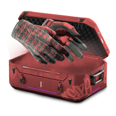 2% red gloves
