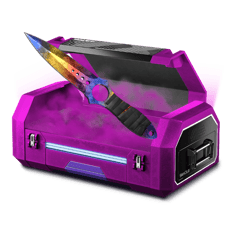 50% Knife 50% Rainbow