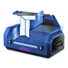 V!P 10% blue sticker