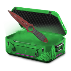 .5 % crimson knife